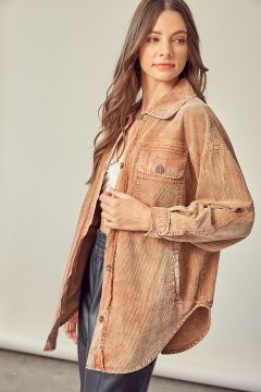 Corduroy Shirt Jacket  *SOLD OUT*